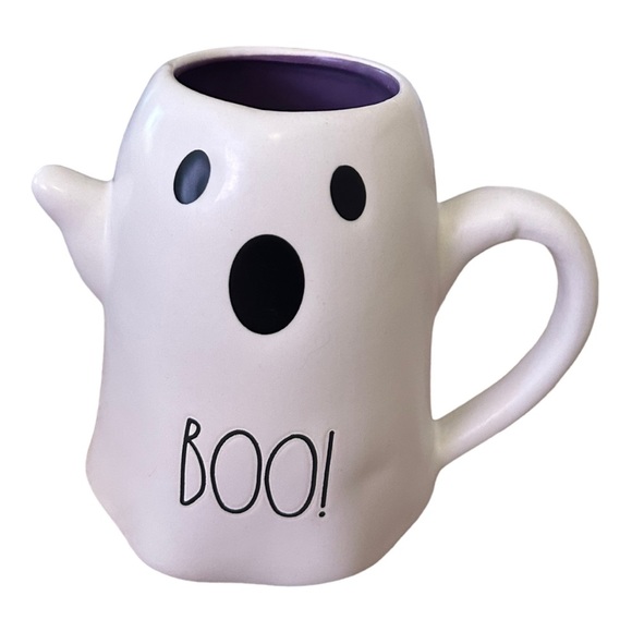 Rae Dunn Other - Rae Dunn Halloween 2023 Ghost Shaped Boo Mug